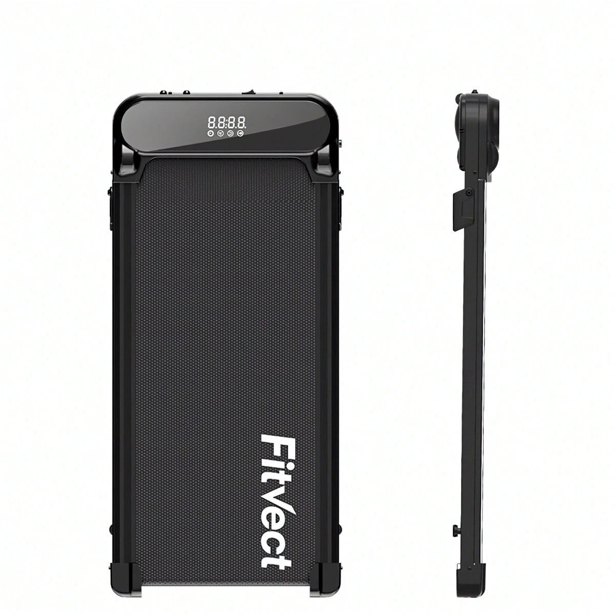 Fitvect C1 Slimline Walking Pad (Small Treadmill) - Thin, Lightweight, Quiet for Home Office