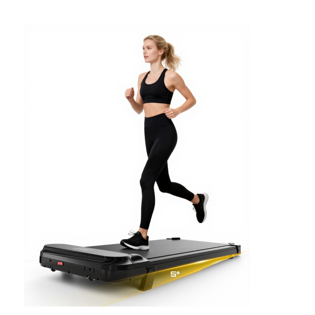 Laufband C1, Geschwindigkeit 1–8 km/h, Lauffläche, leiser 2,5-PS-Motor