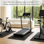 Rutschfeste Matte für Fitnessgeräte