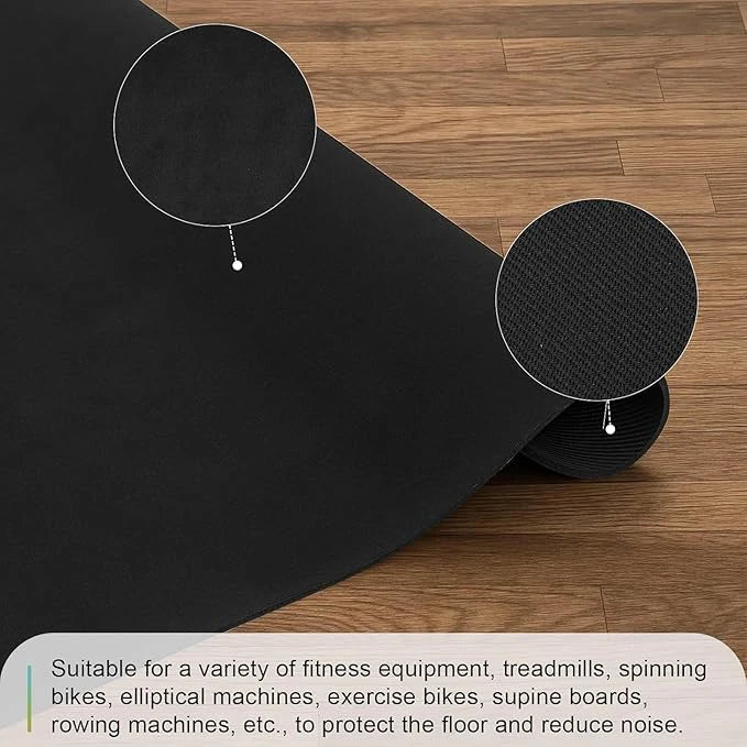 Rutschfeste Matte für Fitnessgeräte